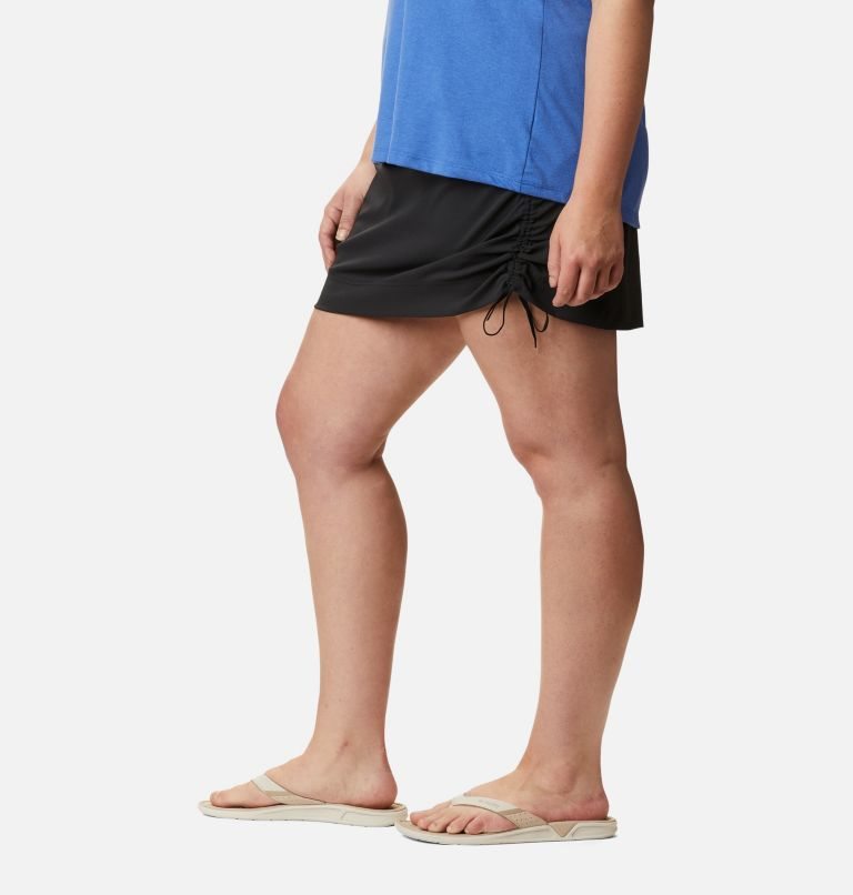 Women's Columbia Anytime Casual Skorts Black | Plus Size CA-EL3C6